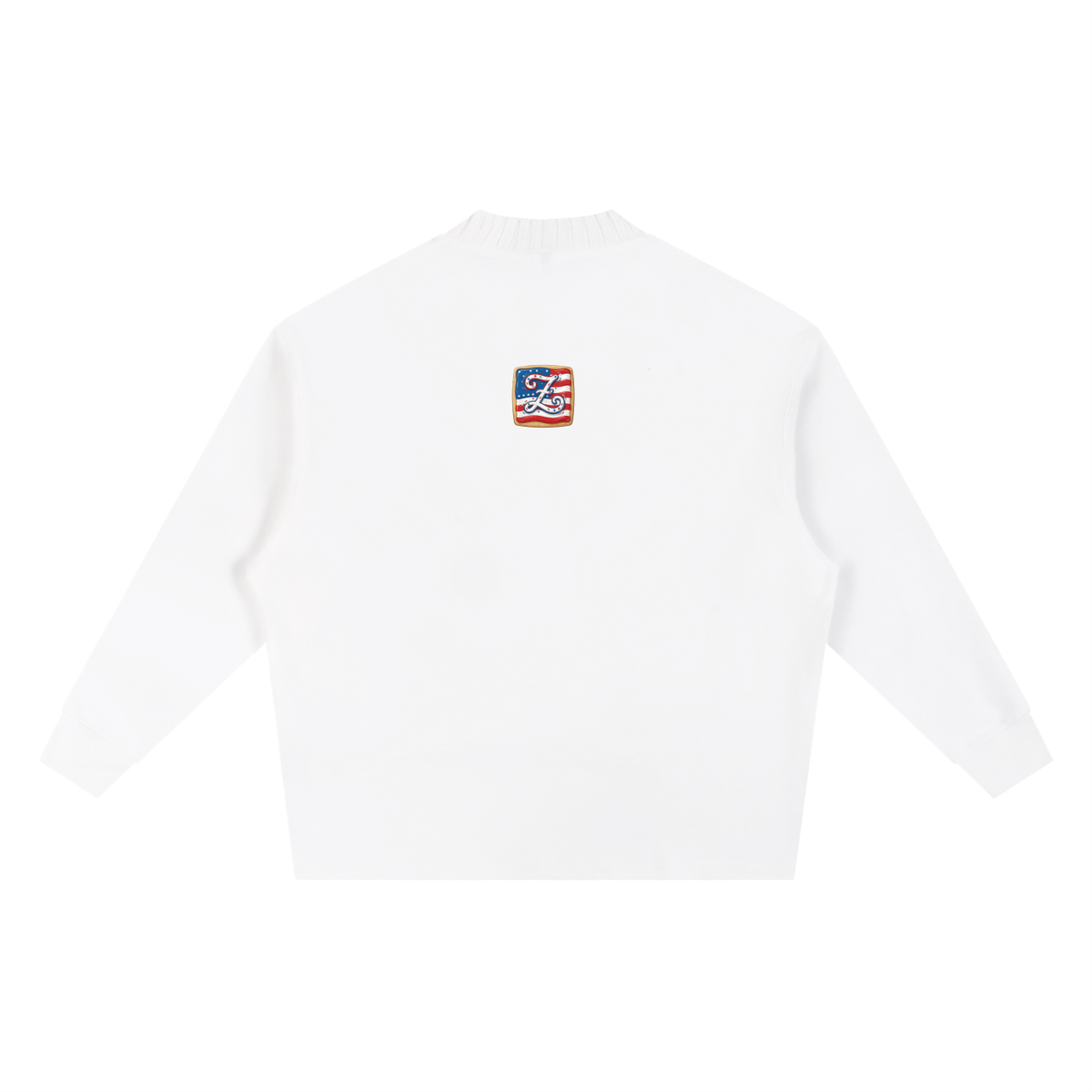 Knitted Round Neck Oversize Sweatshirt