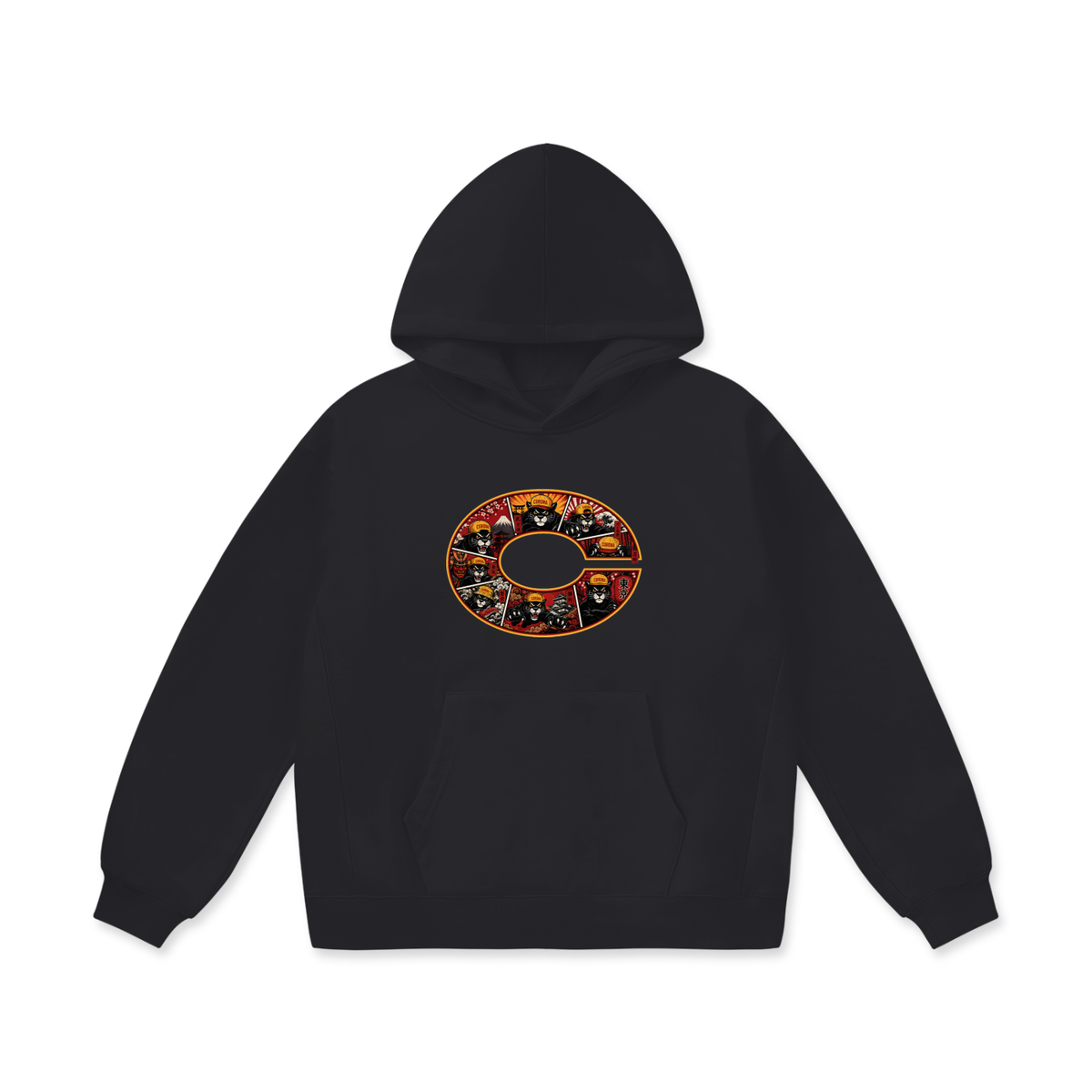 Oversize Heavyweight Fleece Hoodie