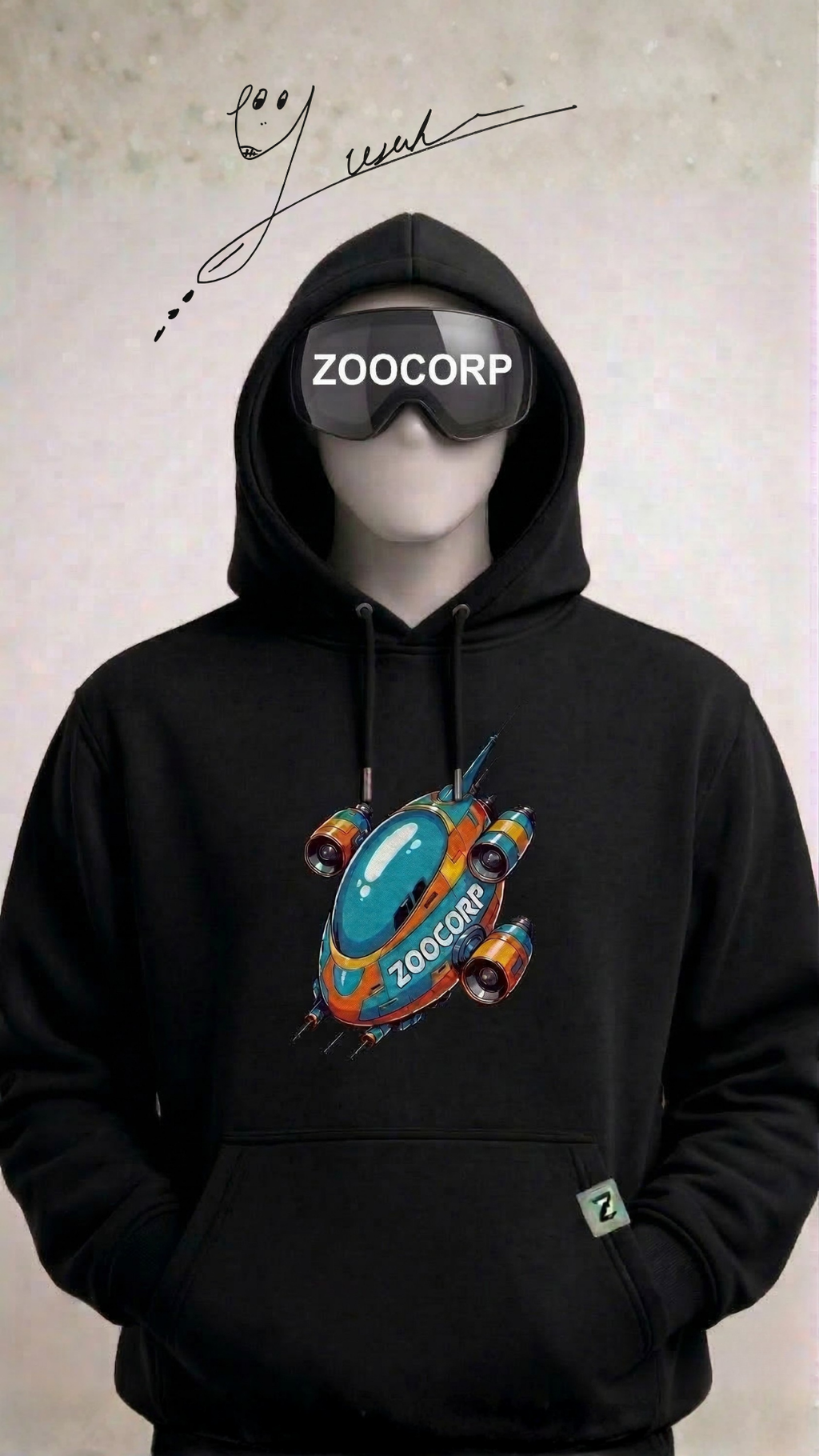 ZOOSPACESHIP (Hooded)