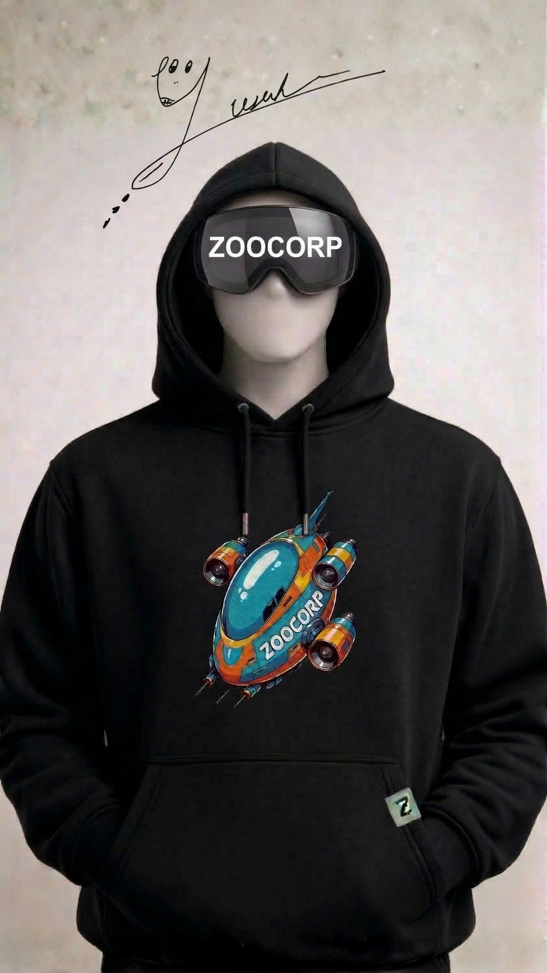 ZOOSPACESHIP (Hooded)