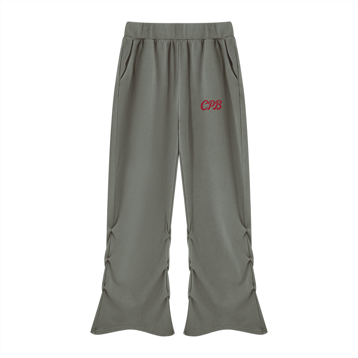 Women’s Vintage Wash Ruched Sweatpants