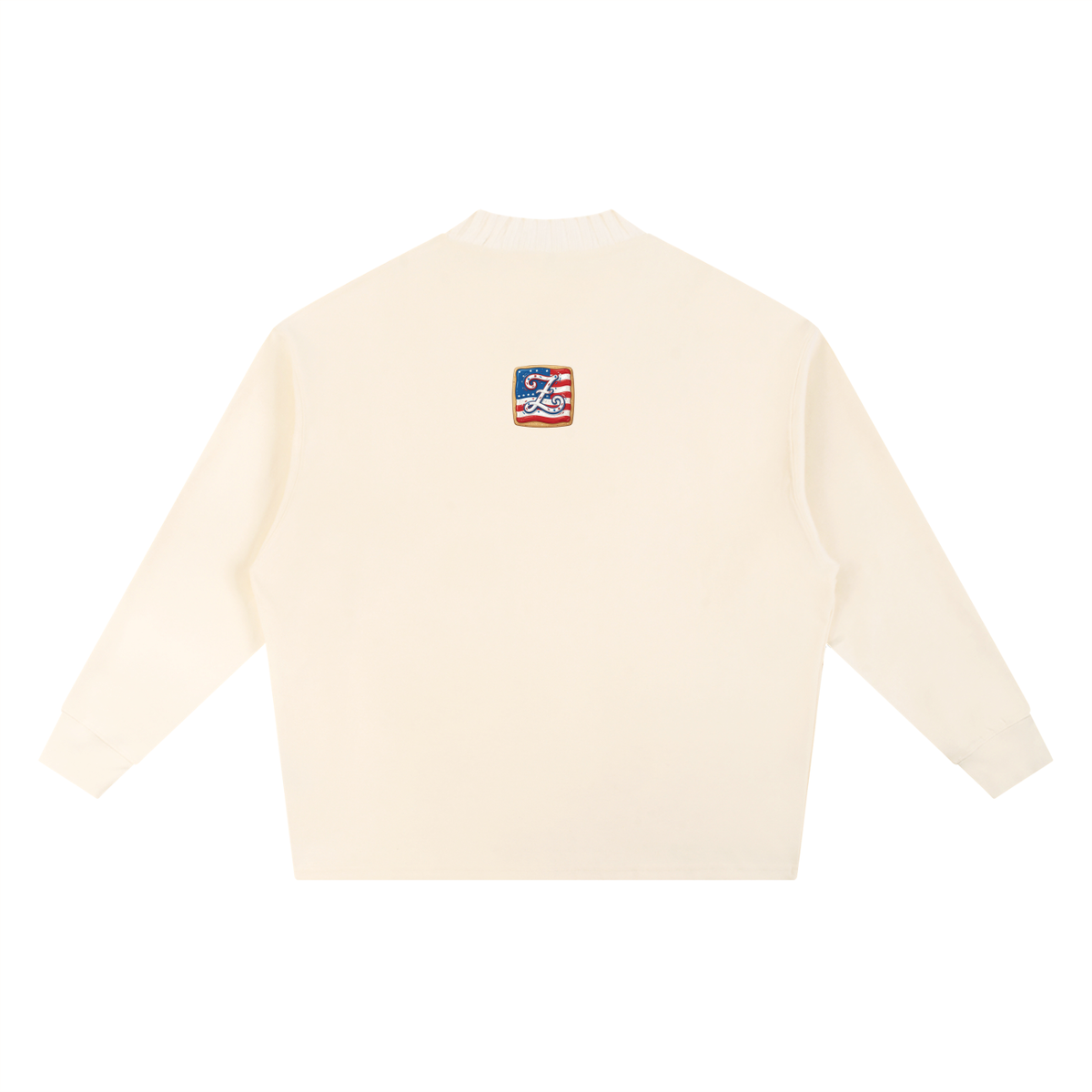 Knitted Round Neck Oversize Sweatshirt