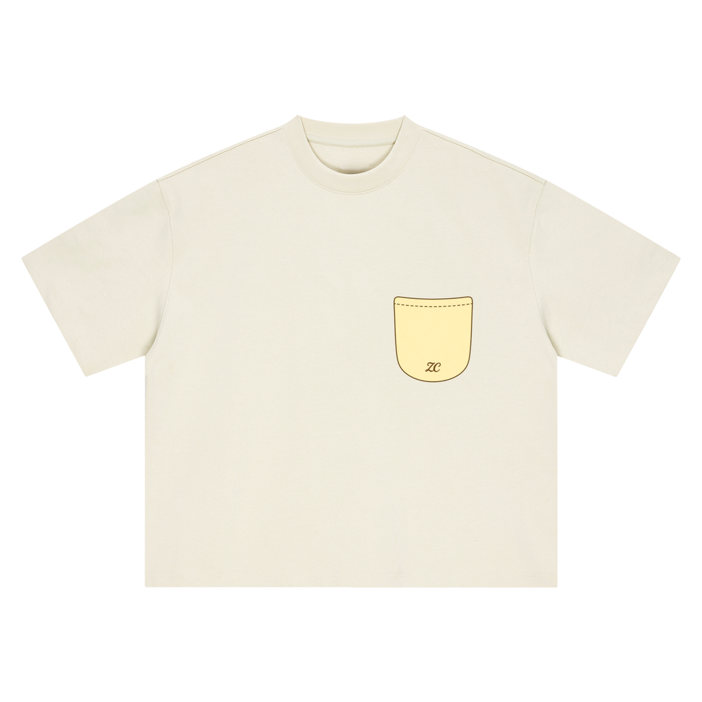 Boxy Oversized T-Shirt (no back)