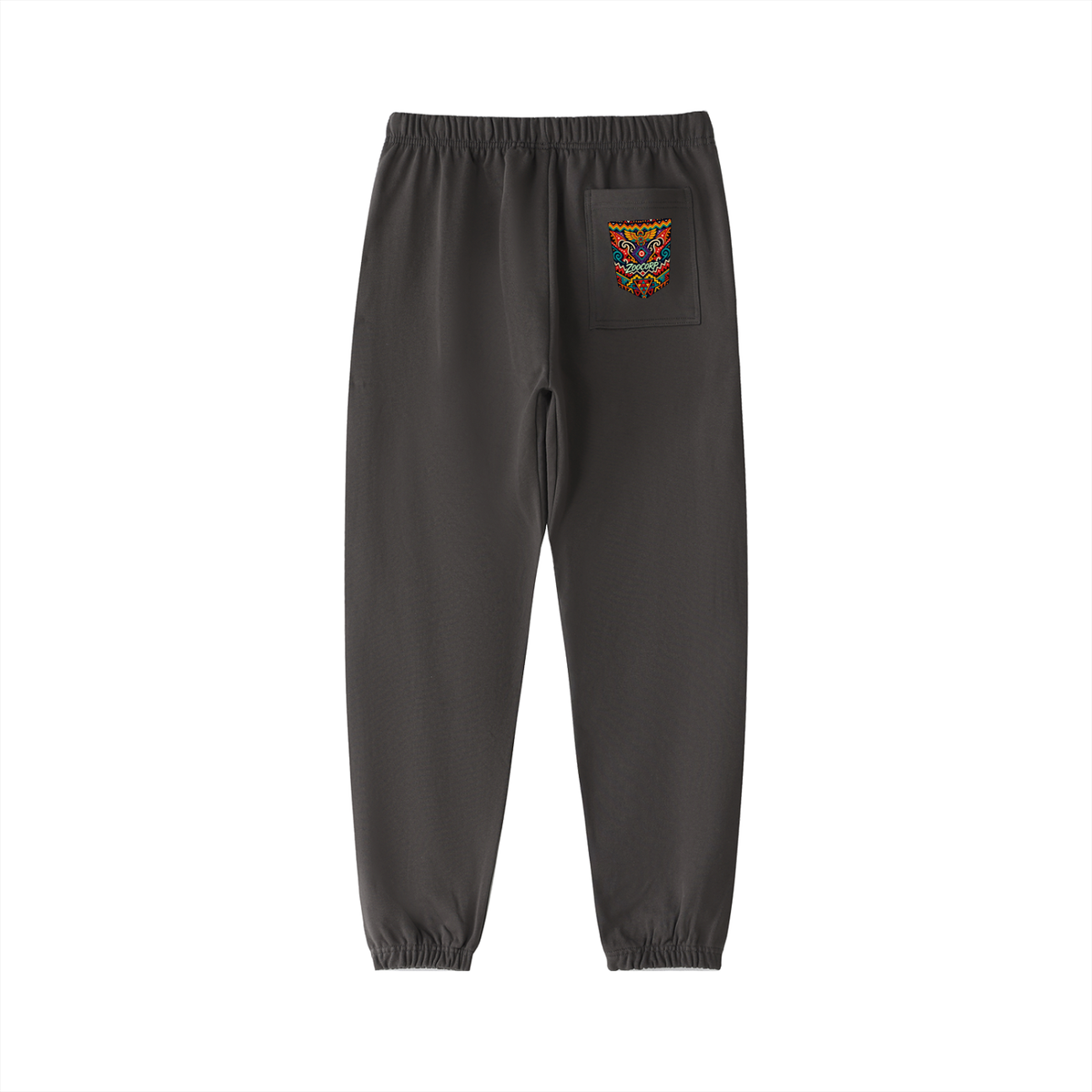 EXTRA HEAVY SWEATPANTS (TRIBAL BACK #1)