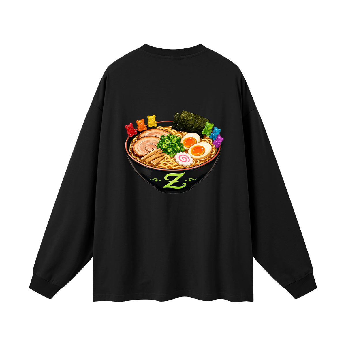 Oversized Unisex Long Sleeve T-Shirt