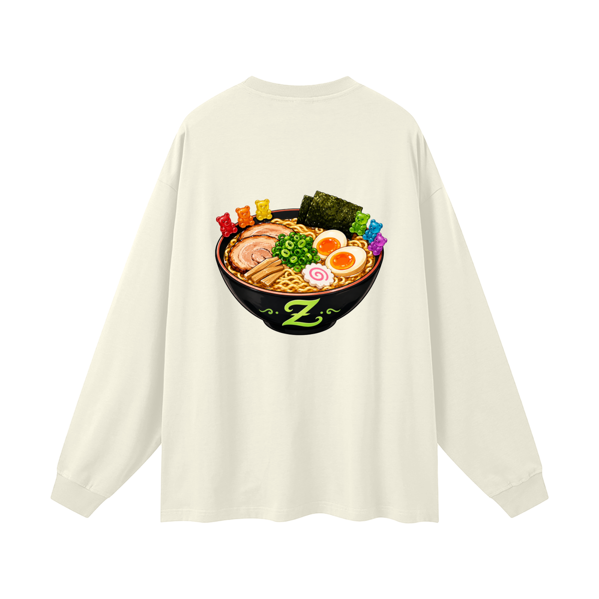 Oversized Unisex Long Sleeve T-Shirt