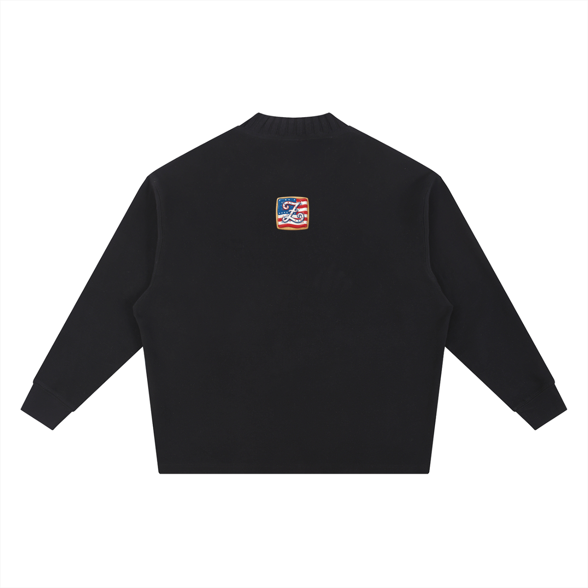 Knitted Round Neck Oversize Sweatshirt