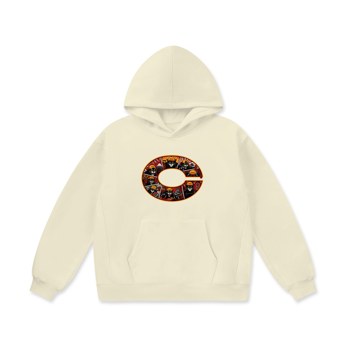 Oversize Heavyweight Fleece Hoodie