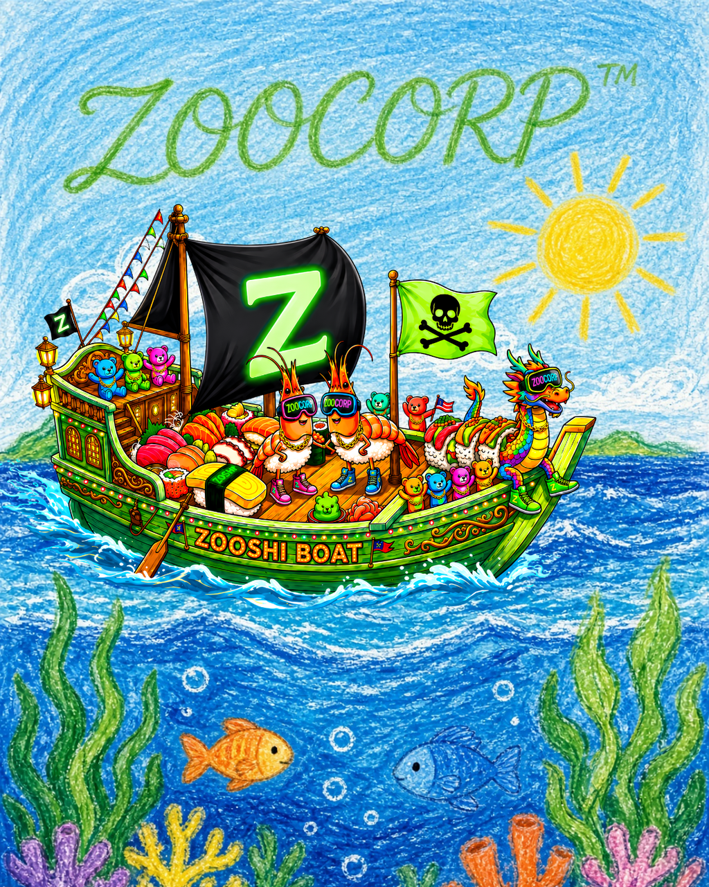 ZOOCORP PRESENTS - ZOOSUSHI BOAT