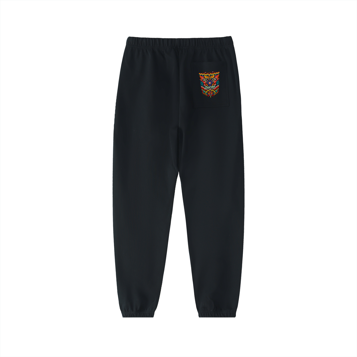 EXTRA HEAVY SWEATPANTS (TRIBAL BACK #1)